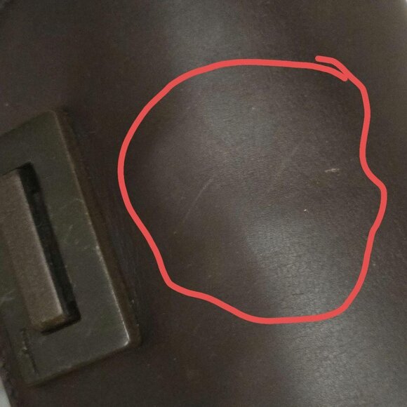 Salvatore Ferragamo Dark Brown Leather Handbag - Picture 12 of 16